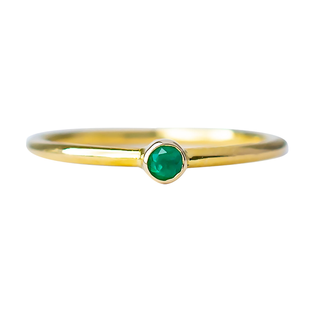 Anillo Piura con Esmeralda